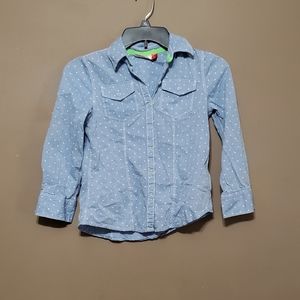 XS/S Polka dot botton down